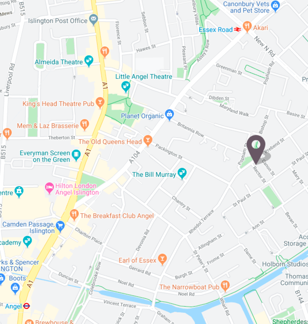 Booking an Appointment. Google map static big